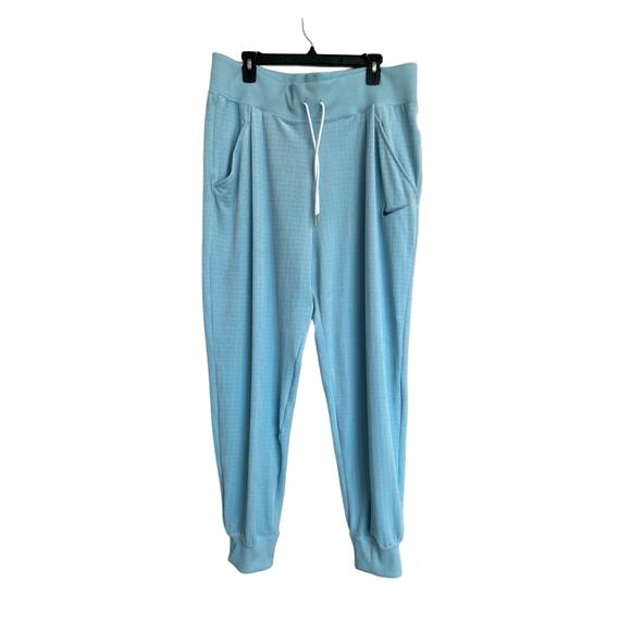 Nike Totality Velour High Waisted Joggers Womens Style : Dv7820 Sz XL Blue - Picture 1 of 5